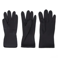 1 pair hair thicker rubber gloves hair dyed gloves durable anti slip beauty salons hairdressing hair care styling tools hot