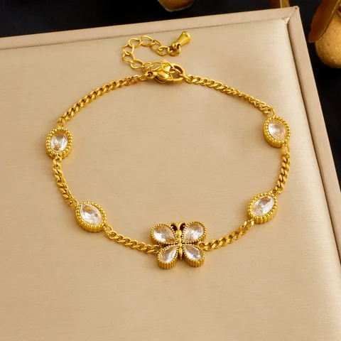 DIEYURO золотой браслет из нержавеющей стали