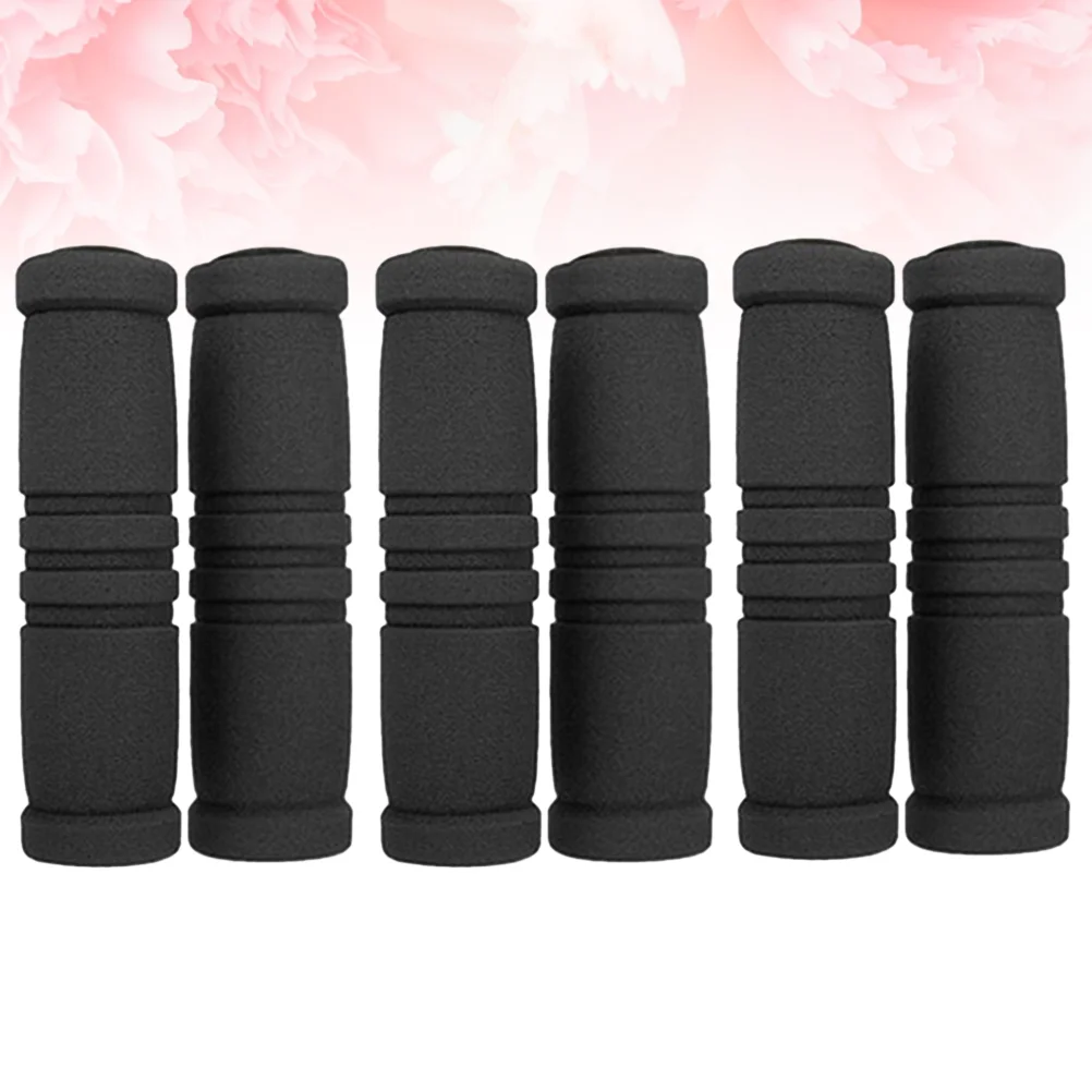 

3 Pairs Bike Grip Handle Bar Cover Handlebar Grips Sponge 12X2.22CM Black Child