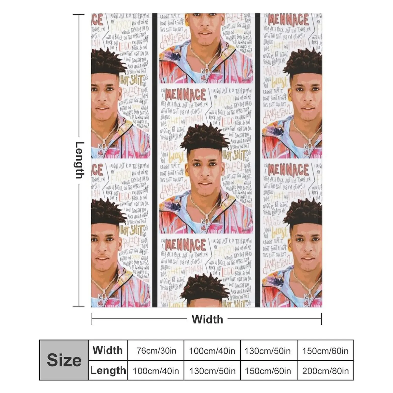 Одеяло NLE Choppa аниме для дивана тонкий спальный мешок декоративные одеяла