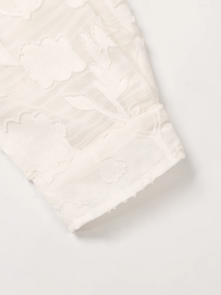 [EAM] Женская абрикосовая тонкая блузка с открытыми плечами большого размера новая