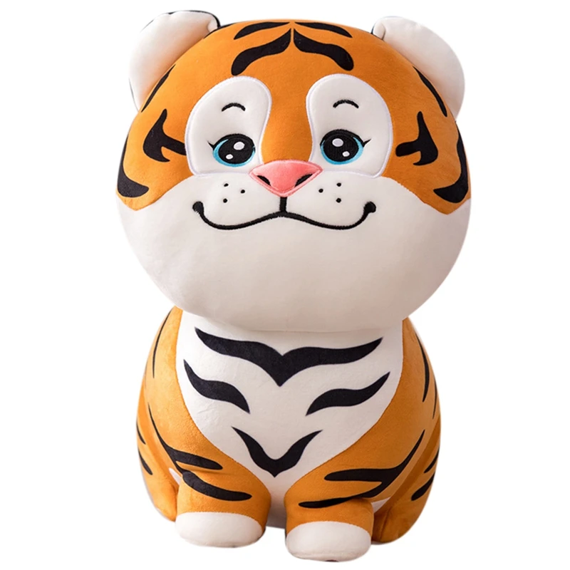 

2022 Chinese New Year Tiger Mascot Doll Kawaii Tiger Plush Toy For Kids Tiger Masot Toy Stuffed Animal Toy