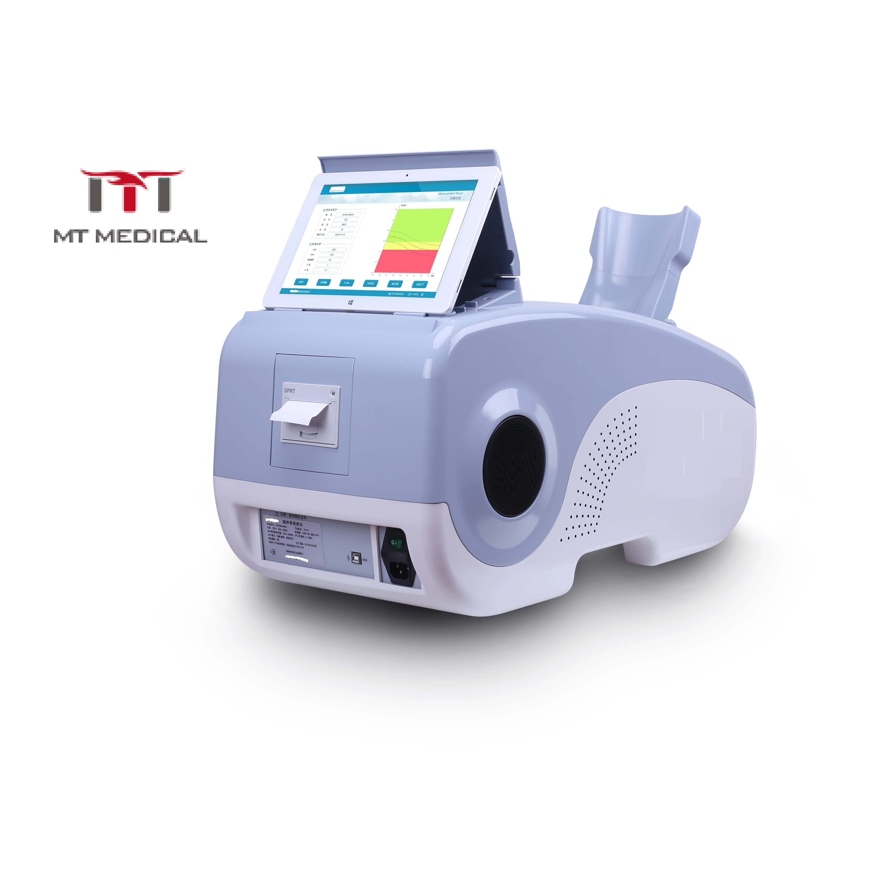 

MT Medical Portable Digital Ultrasound Bone Mineral Density Densitometer Analyzer Machine