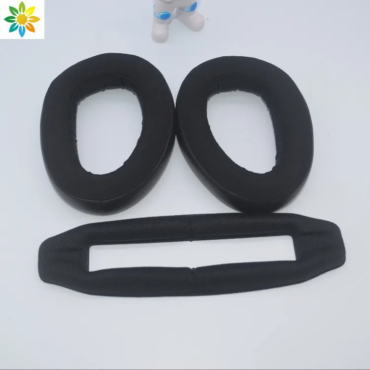 

Replacement Ear Pads Cushions Headband Kit For Sennheiser GSP600 GSP500 GSP 600 500 Leather Sleeve Earphone Earmuff