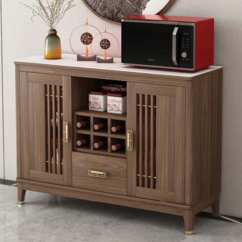 Деревянная подставка под буфет в скандинавском стиле