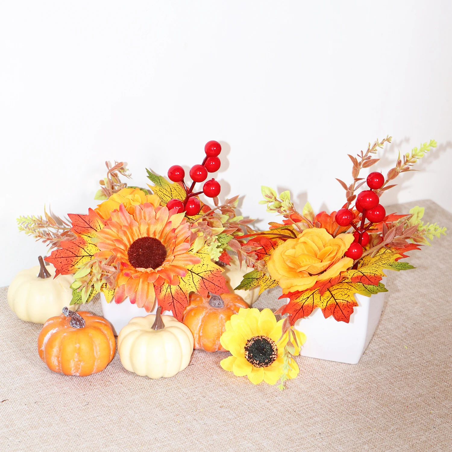 Украшение в виде подсолнуха имитация цветка бонсая подходит для украшения