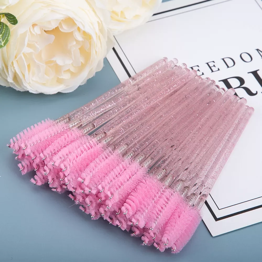 

Eyelash Extension Disposable Eyebrow brush Mascara Wand Applicator Spoolers Eye Lashes Cosmetic Brushes Set makeup tools