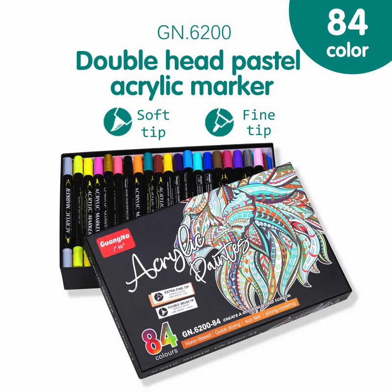 

Маркеры Hopk 84 цвета для рисования