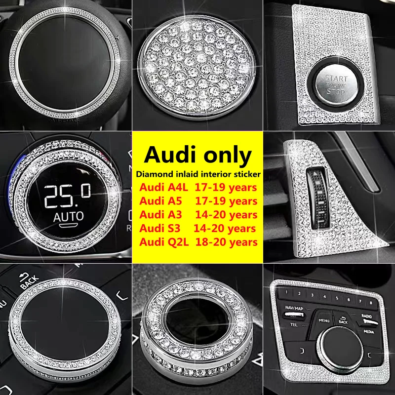 

Наклейка на руль для Audi A3 8P A4L B6 B7 B8 B9 A5 S3 Q2L