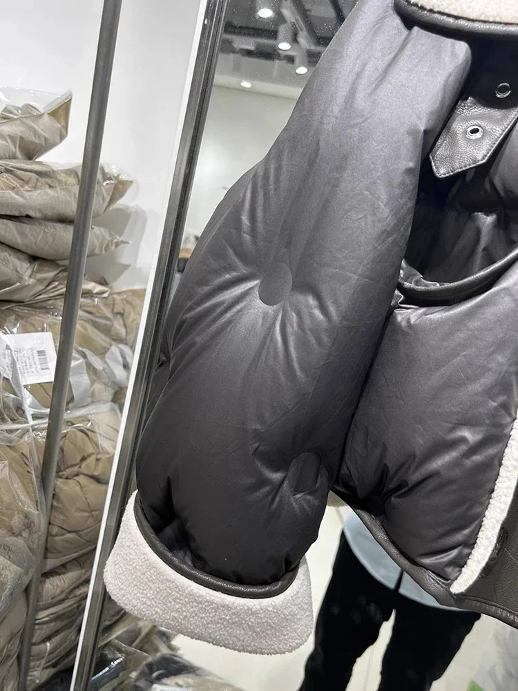 2024 зимние женские пуховики теплое повседневное пальто женская куртка-пуховик