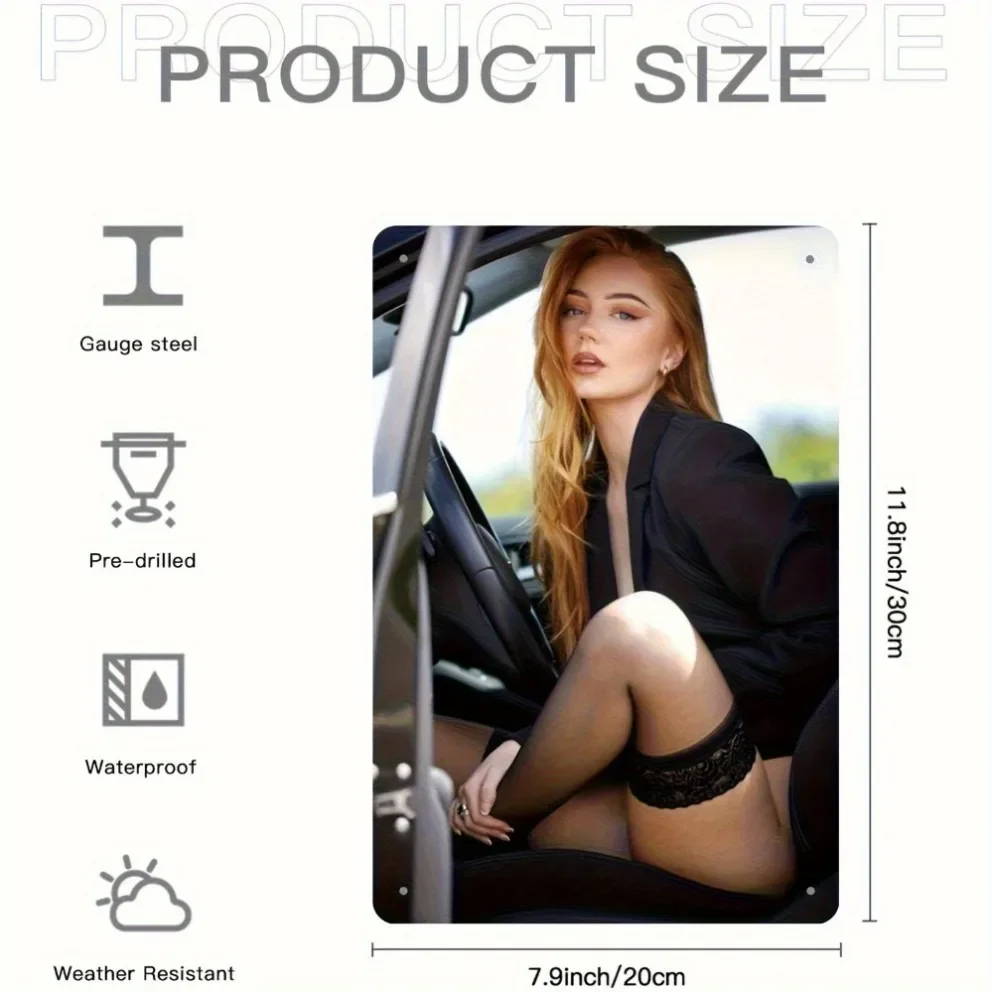 

Металлическая винтажная вывеска CIFBUY