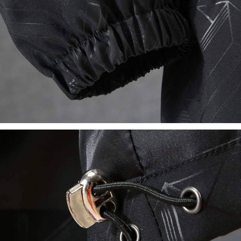 Мужская Повседневная ветровка с капюшоном размеры до 10XL