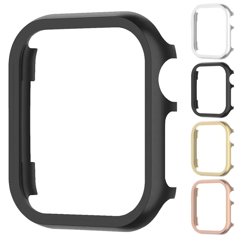 

Aluminium Alloy Case for Apple Watch Series 7 41mm 45mm Metal Bumper Cases for iWatch 6 SE 5 3 40mm 44mm Frame Protective Cover
