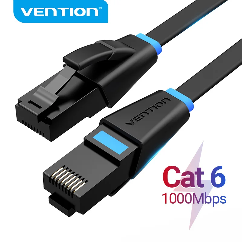 Vention-Cable Ethernet RJ45 Cat6, Cable Lan UTP RJ 45, parche de red...