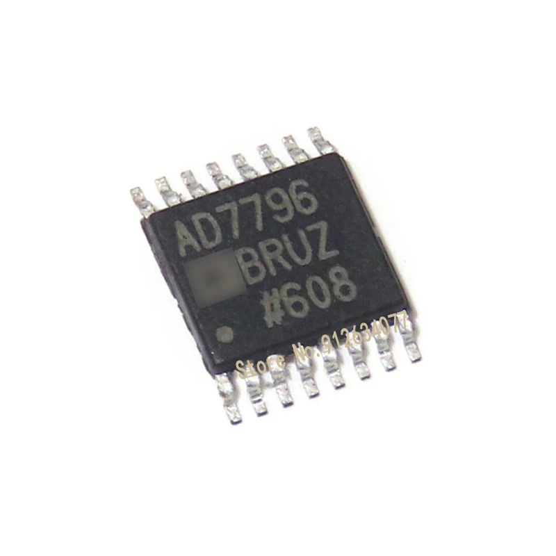 1PCS/lot AD7796BRUZ AD7796BRU 7796BRUZ AD7796 TSSOP16 Analog-to-digital converter  IC microcontroller chip New and original