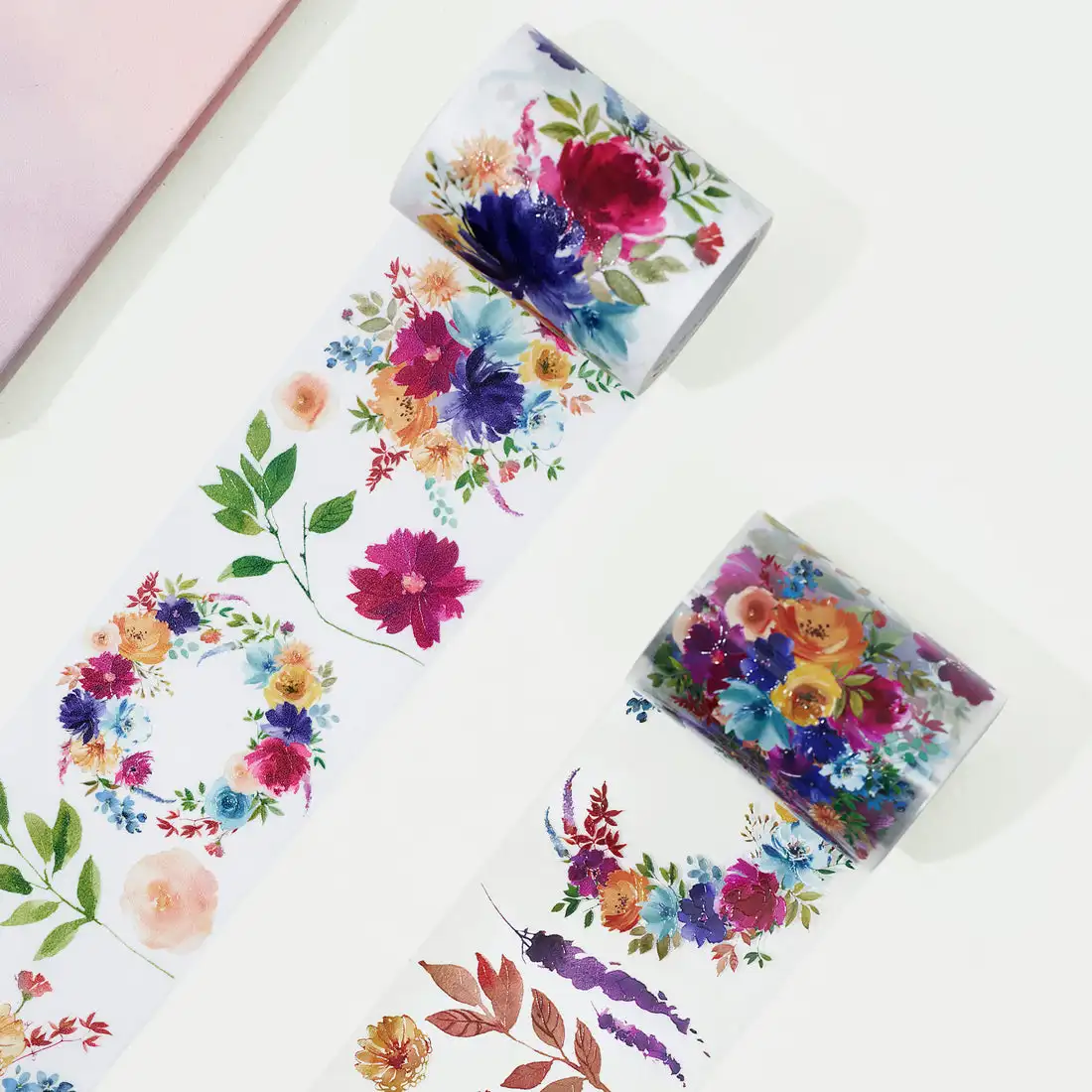 

Original Wide / Canada Kawaii Washi Papeleria Journal Sticker Diary 6cm Tape Pretty Florals Scrapbook Adhesive Masking Wide