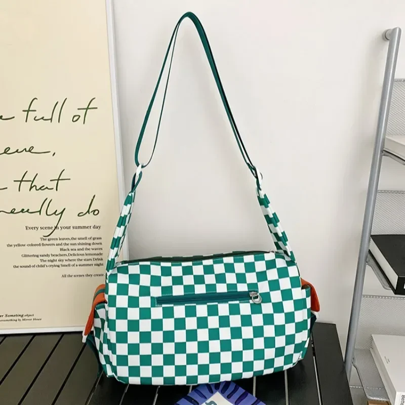 Классические сумки через плечо для женщин новинка 2024 модные роскошные дорожные