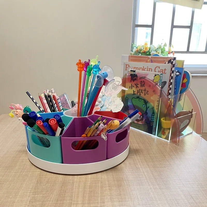 

Вращающийся держатель для ручек с 9 отделениями, 12 дюймов