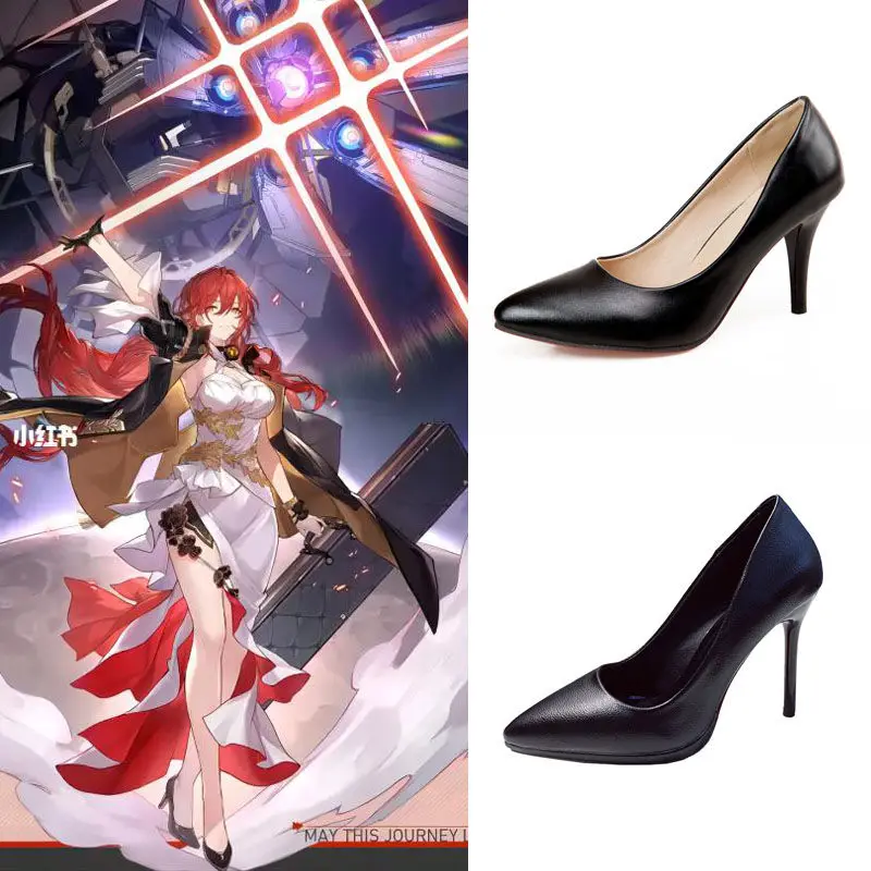 

Костюм для косплея «Звездные рельсы» Honkai, обувь для косплея Honkai Himeko