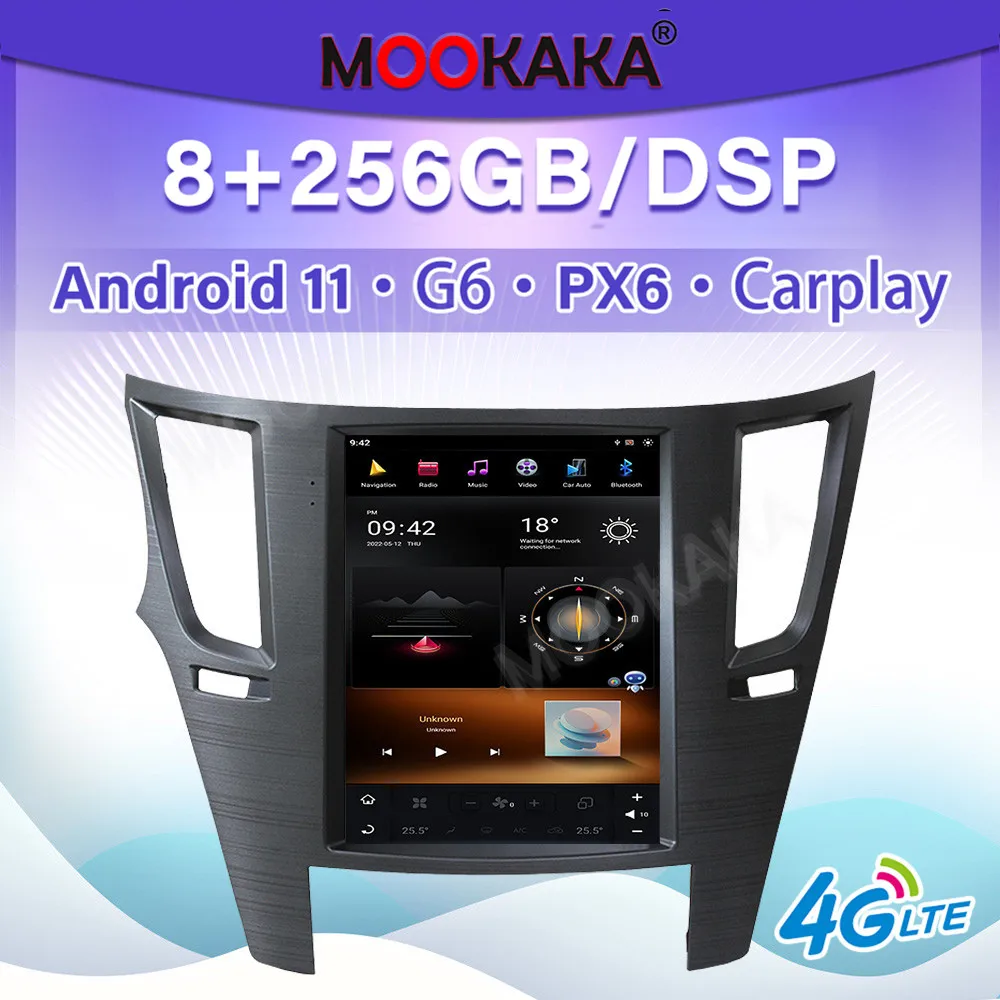 

For Subaru Outback Legacy 2009-2014 Android 11 Car Multimedia Player Auto Radio GPS Navigation Audio Stereo