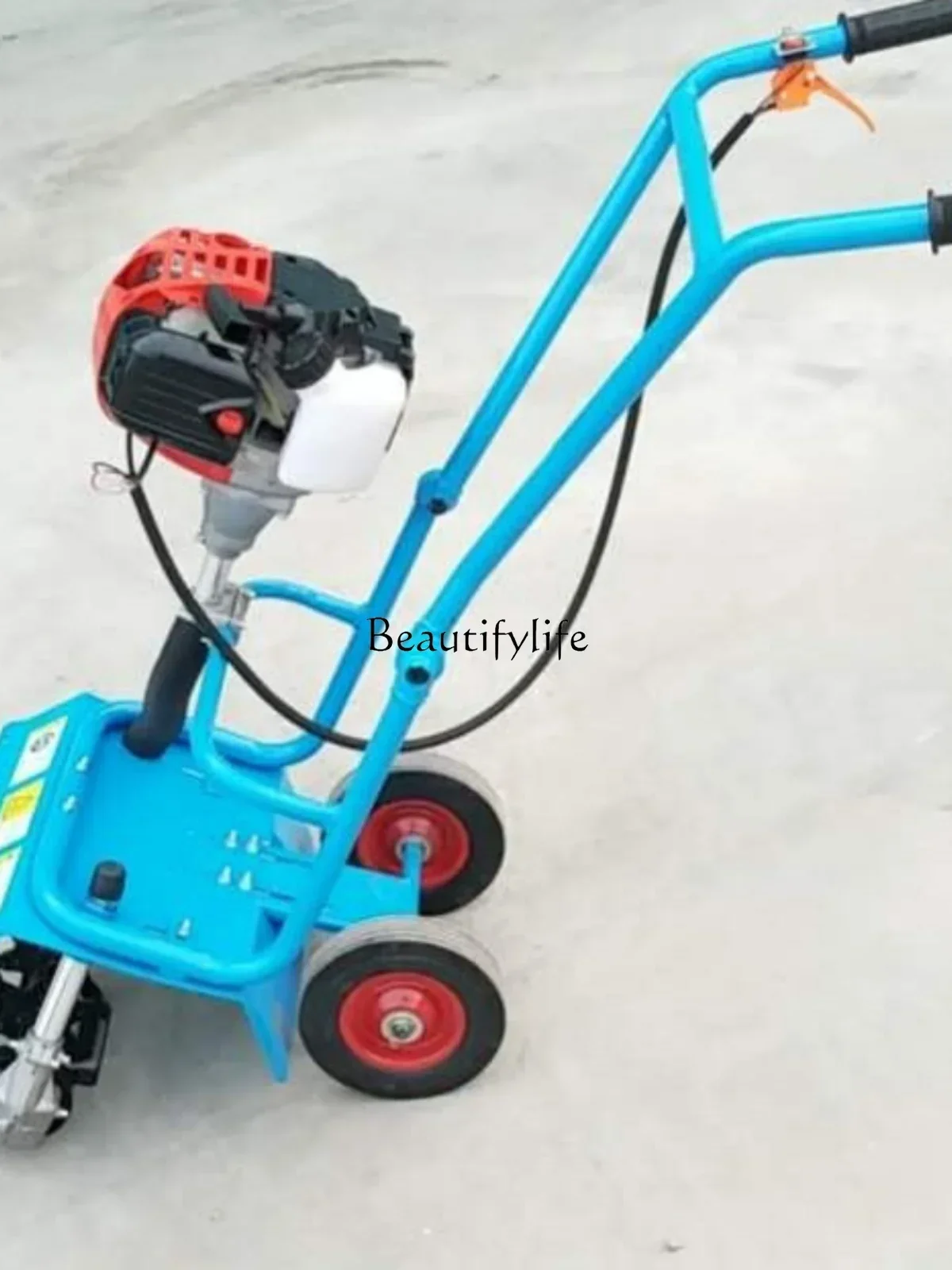 Маленькая высокоскоростная сельскохозяйственная бензиновая мотыга с ручным