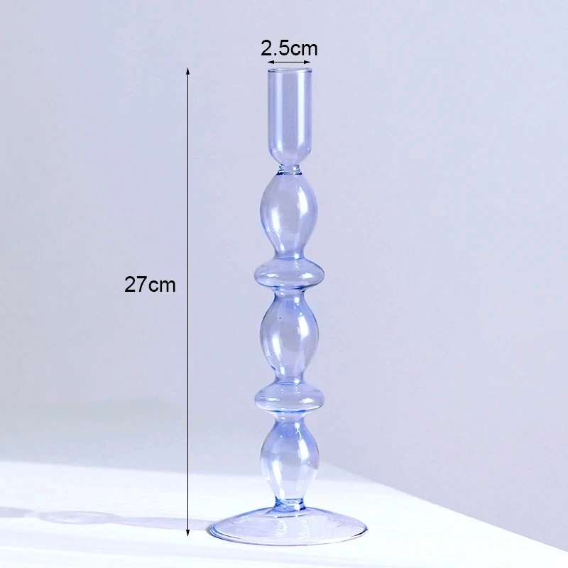 

Винтажные стеклянные подсвечники Aliloran