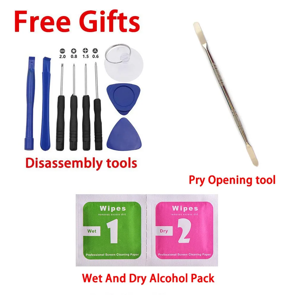 Запасные части для iPhone 8 задний экран со стеклом с большим отверстием задней