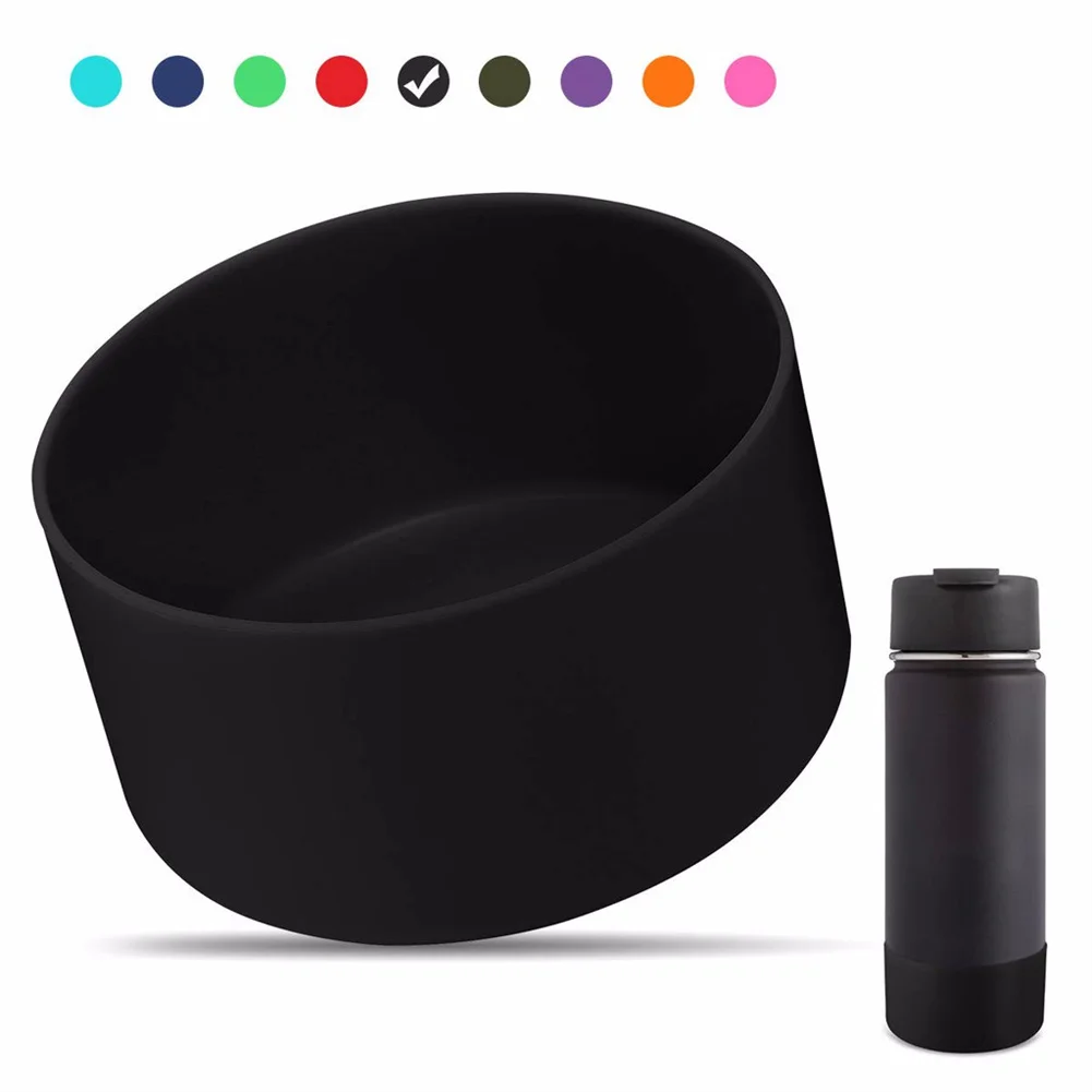 

Protective Silicone Cup Bottom Pad For Hydro Flasks 32oz- 40oz Wide Mouth Water Bottle Universal Cover Insulation