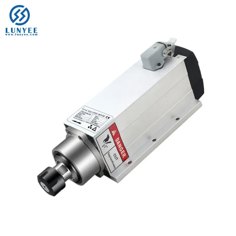 Двигатель шпинделя GDZ93x82-3.5 3 5 кВт ER25 18000 об/мин шпиндель воздушного охлаждения для