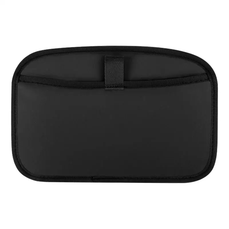 

Боковой Органайзер на автомобильное сиденье, сумка для хранения на спинку сиденья автомобиля, из ПУ кожи, для очков, удостоверений личности, телефона