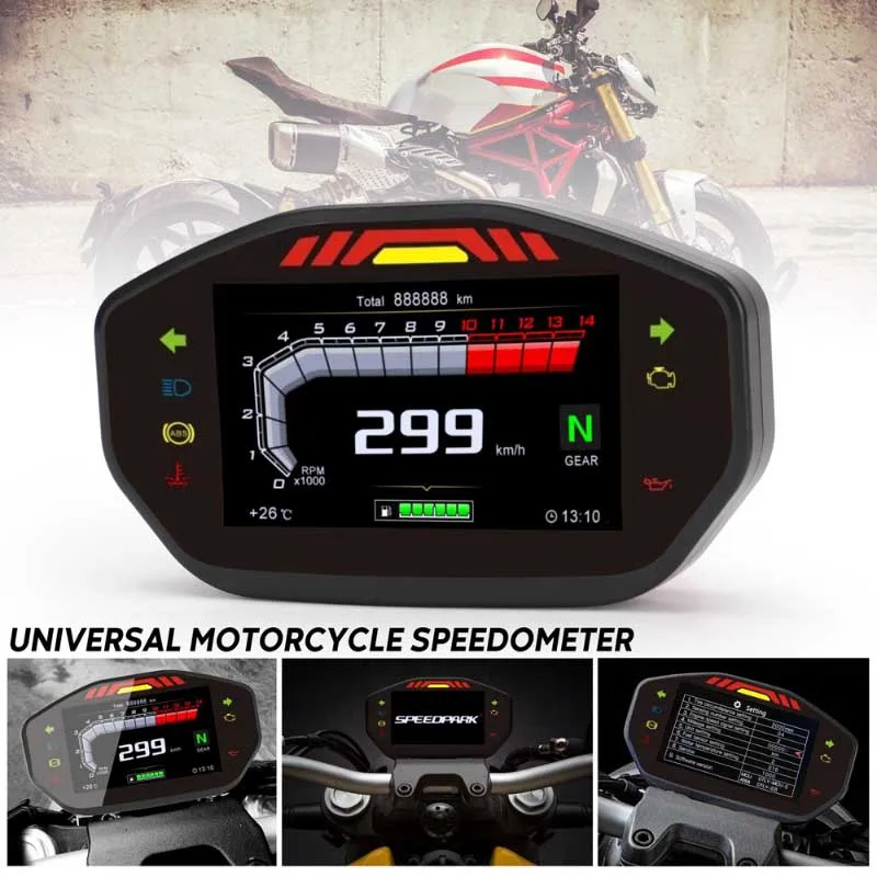 ABS ЖК-дисплей датчик температуры воды масла модифицированный прибор для