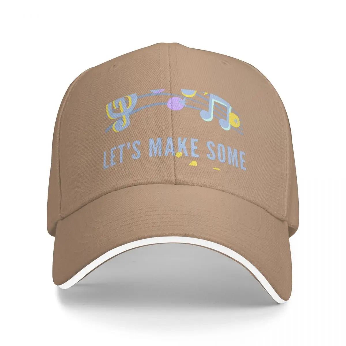 

2023 New Let's Make Some Noise - Music T-shirt Design Bucket Hat Baseball Cap Beach Ball Cap Woman Hats Men's