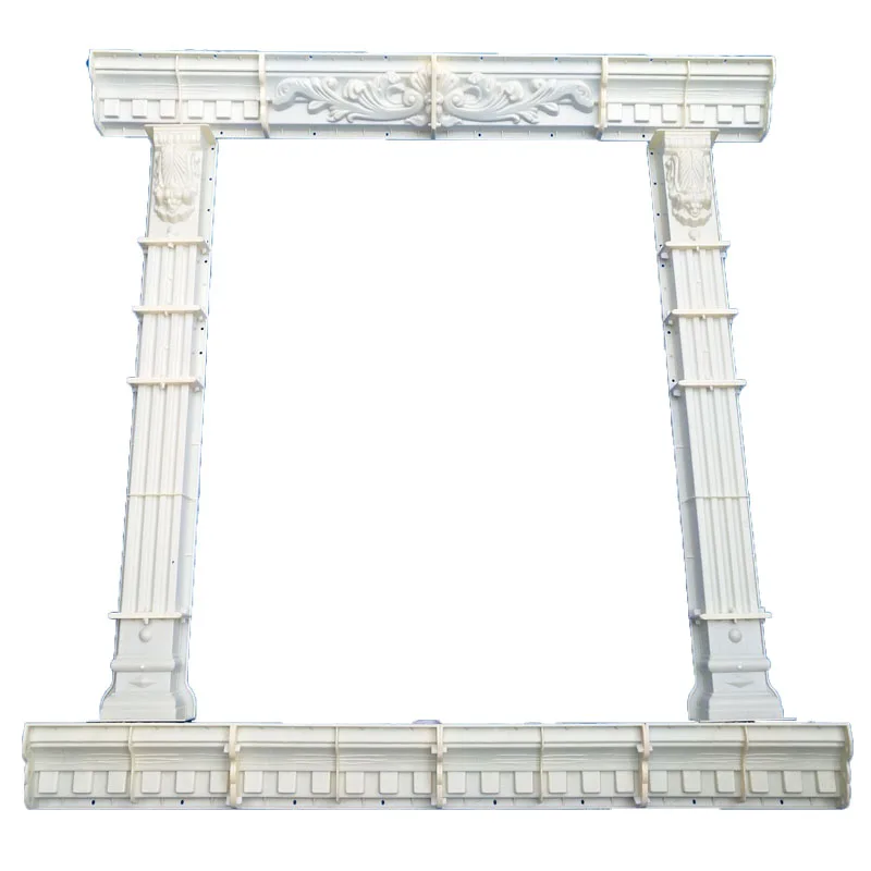 

Square window cover mold Roman column villa window cover semi-circular arched window line cement external wall building template