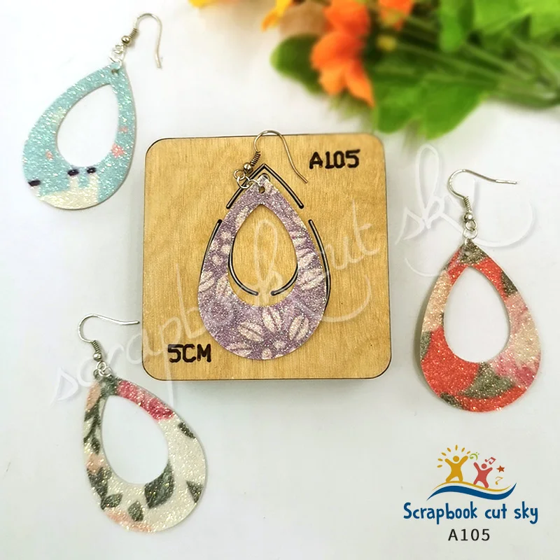 

Earrings Shakes DIY A105 Muyu Wooden Mold Scrapbook Cutting Dies Suitable For Market General Machines