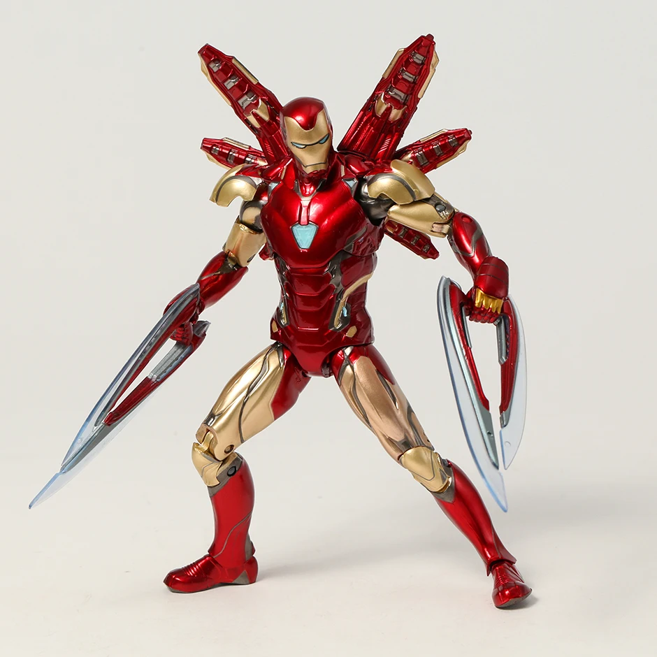 

Model ZD Toys Iron Man Mark MK 1-7 42 43 50 85 PVC Collectible Action Figure Model Birthday Gift Doll