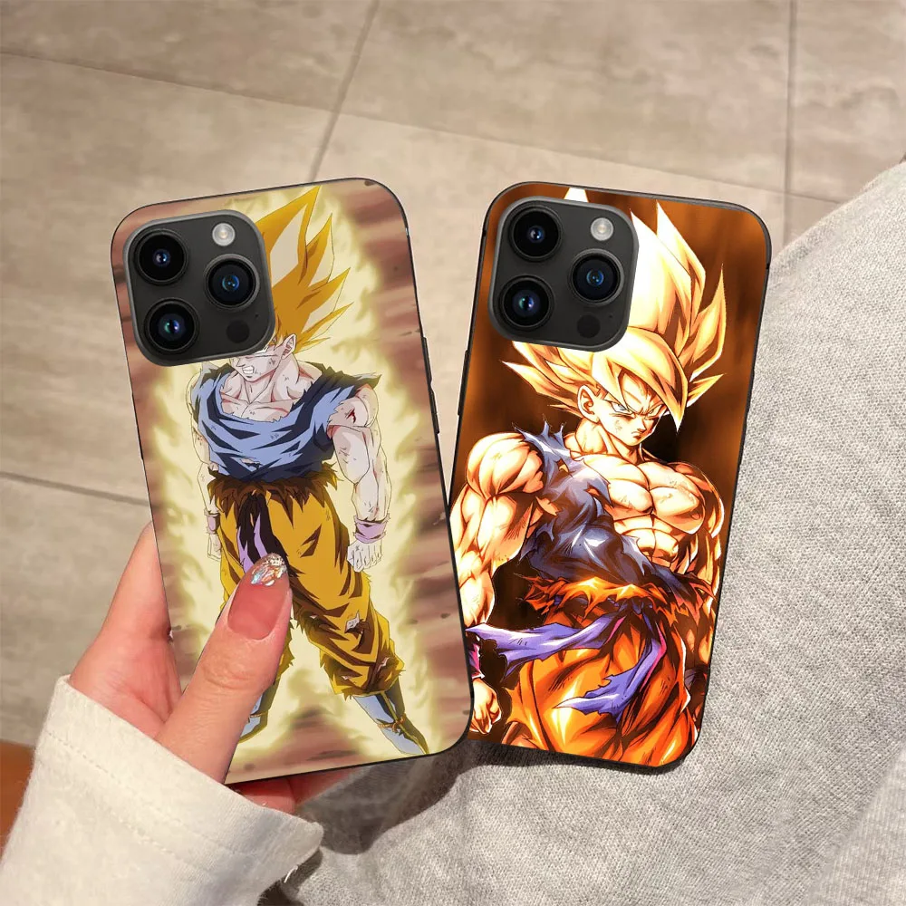 WAA-38 Vegeta Goku Черный Гибкий Чехол ТПУ Для Xiaomi 11t Mi 10 10t 9t A2 A3 S2 Poco X6 Note Pro Lite