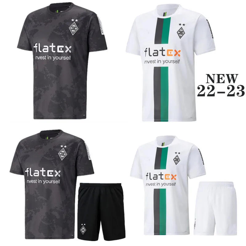 

2022/23 Borussia Monchengladbach Джерси 22-23 домашние мужские + Детские футболки комплект