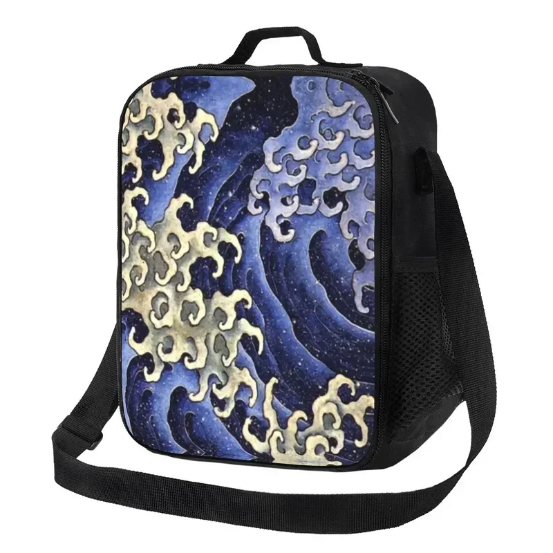 Большая суши волна лодка термальная изолированная сумка для ланча японский