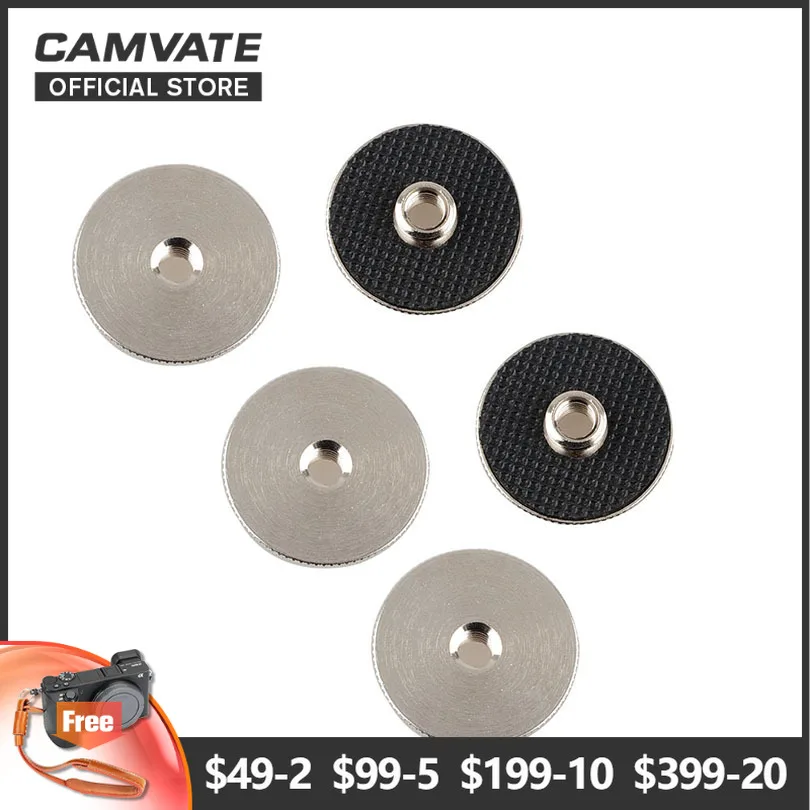 CAMVATE 5 шт. винтовой резьбовой адаптер Коннектор с 1/4 &quotженской на 3/8&quot Мужской для