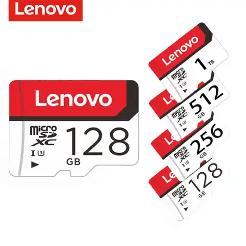 Для Lenovo Micro Memory SD Card 128 ГБ 32 ГБ 64 Гб 256 Гб 16 Гб SD Card SD/TF флэш-карта Microsd карта памяти для телефонов камер MP3