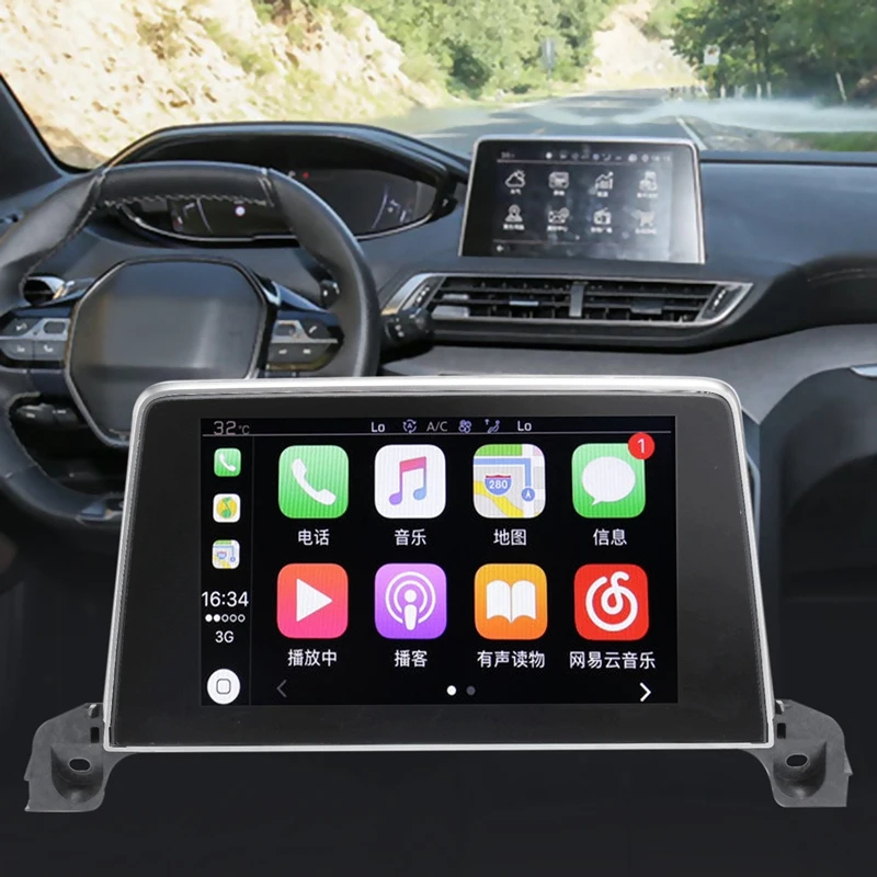 

9828418380 9814402080 Car Multifunctional Video Display For Peugeot P84 2016 - 5008 (2017 -)