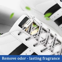 anti dropping elastic no tie shoelaces flat aroma shoe laces for kids adult sneakers quick lazy metal lock laces shoe strings