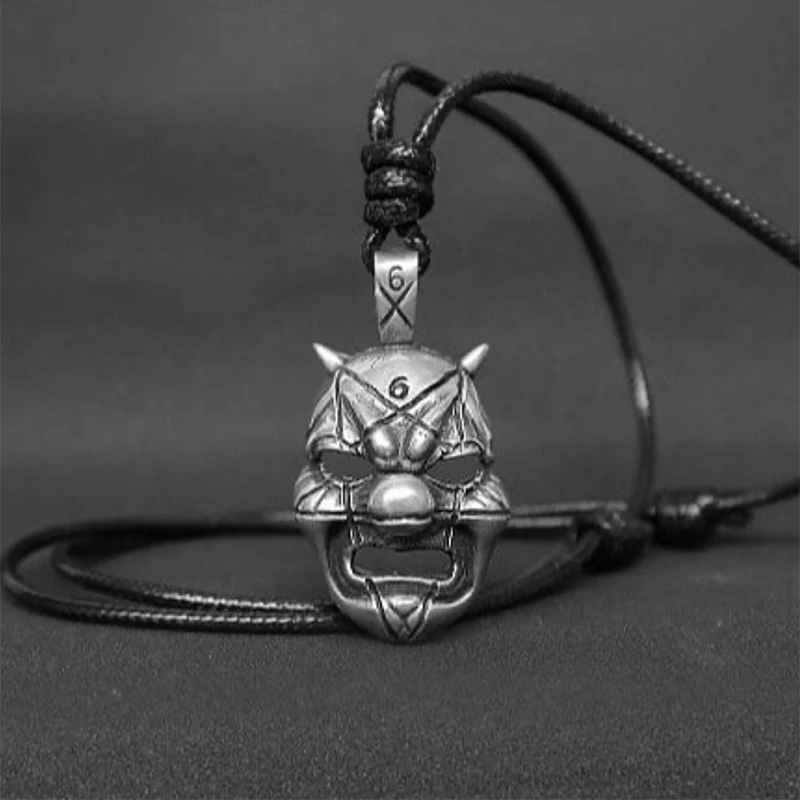 

Женский кулон из нержавеющей стали с подвеской в виде черепа