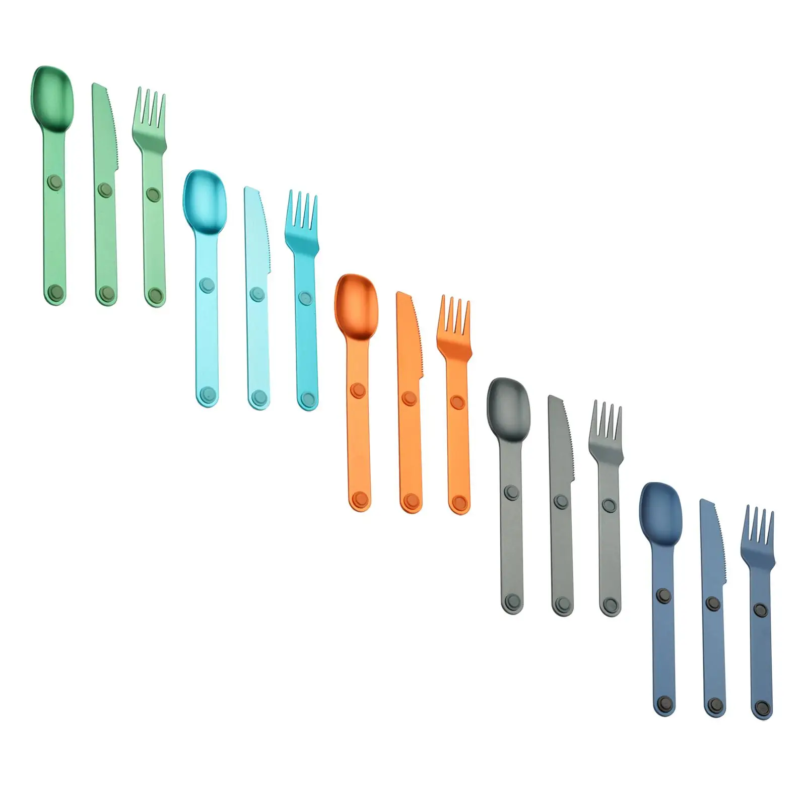 Набор столовых приборов для кемпинга нож ложка набор Spork посуда офиса пешего