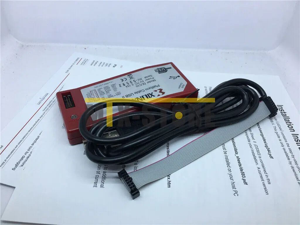 1 шт. Новый платформенный кабель Xilinx USB II HW-USB-II-G DLC10