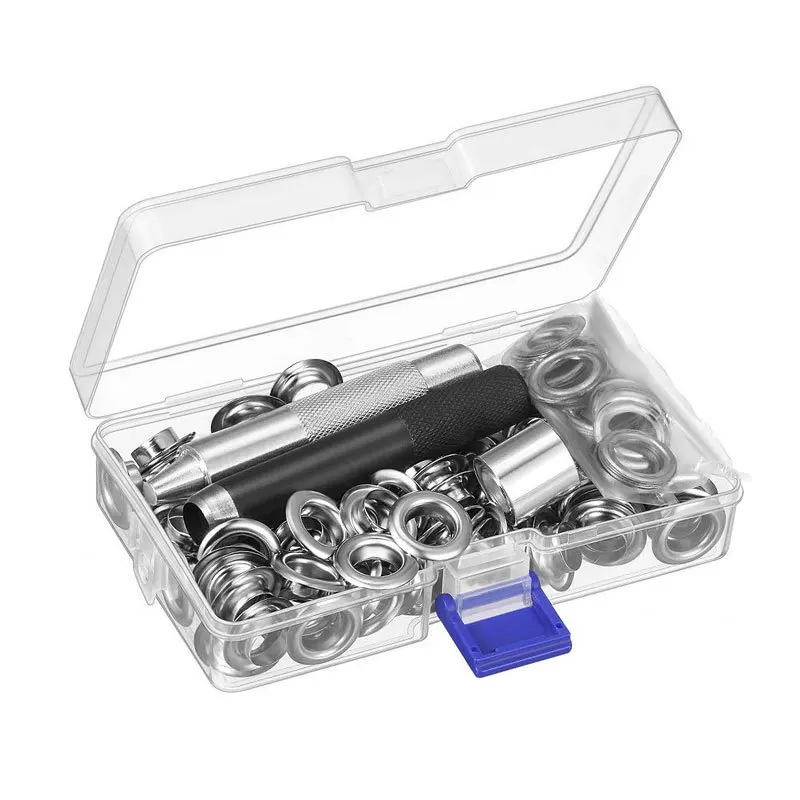 

Набор металлических латунных проушин, 100 шт., 12 мм, набор проушин для кожи