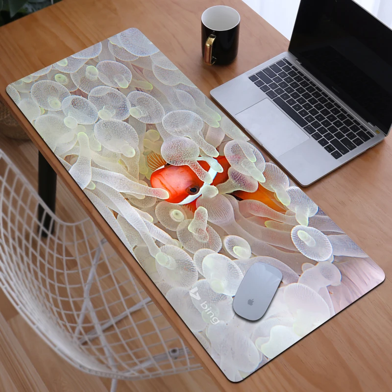 

Mousepad Gamer Cute Fish Office Accessories Keyboard Pad Mouse Carpet Pc Cabinet Games Desk Mat Computer Desks Gaming Mats Anime