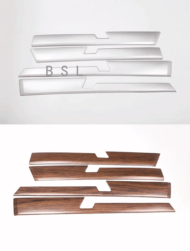 Аксессуары 4 шт. отделка под дерево для Toyota Land Cruiser Prado FJ150 150 2010-2018