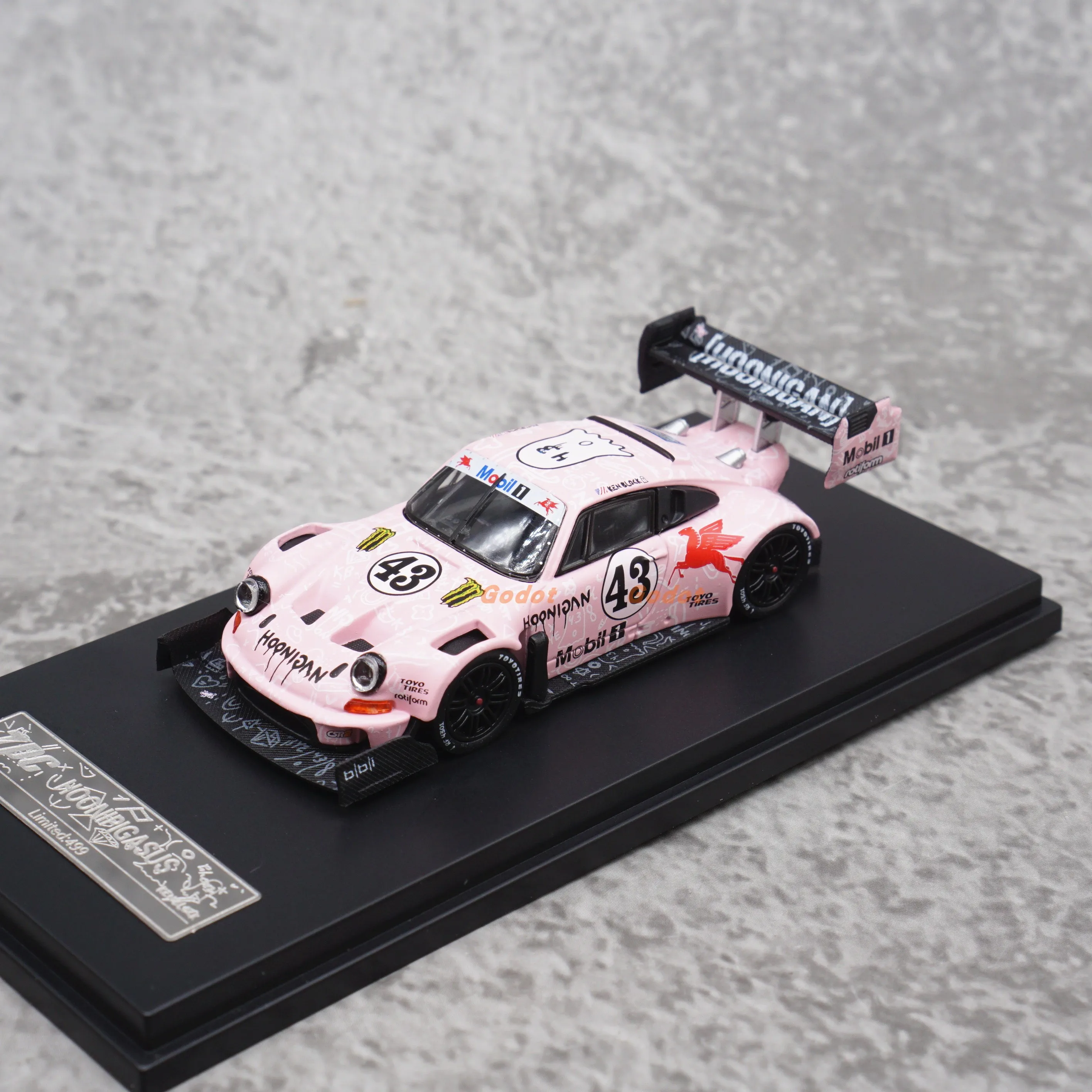 1:64 Porsche 911 SVRSR статические модели автомобилей из сплава коллекции для взрослых