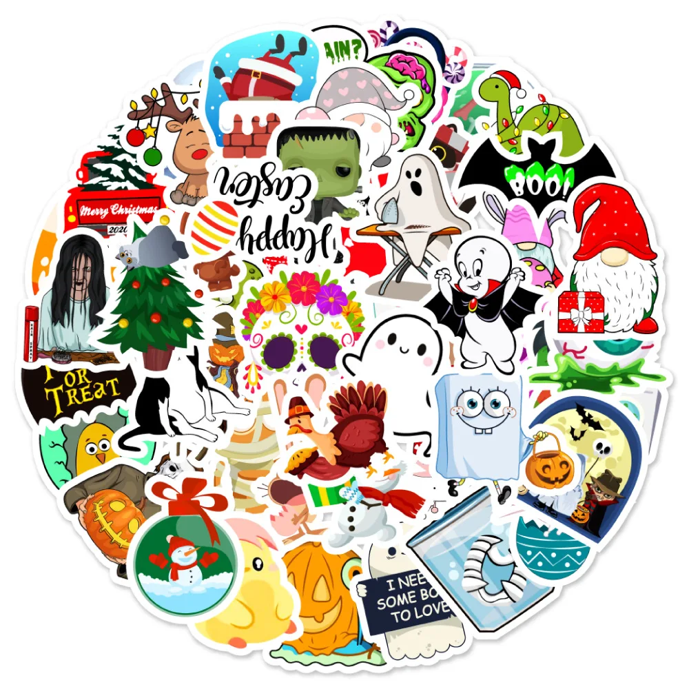 

10/30/50 шт. популярный мультяшный милый фотоальбом, скейтборд, гитара, украшение «сделай сам», ноутбук, новый водонепроницаемый граффити, оптовая продажа